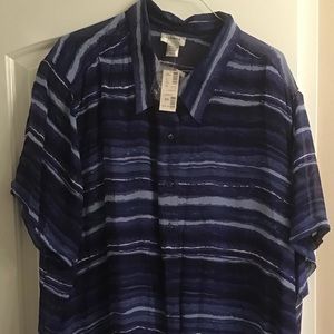 Avenue Multicolor Blouse 30 32 NWT